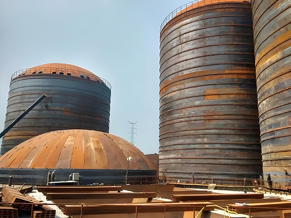 多文镇焦粉钢板仓